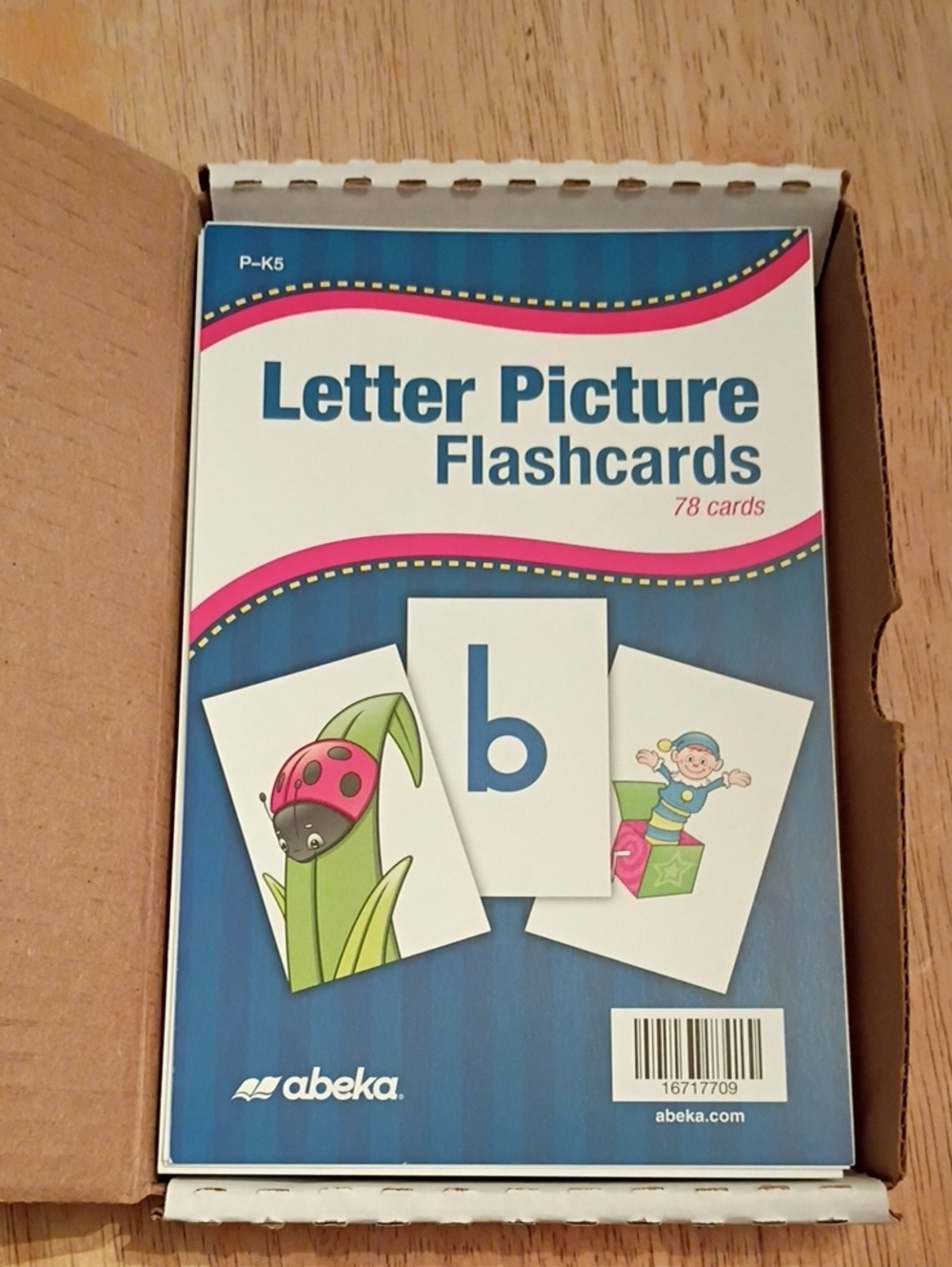 Abeka Letter Picture Flashcards